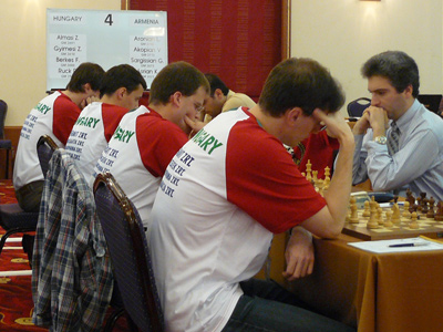 Hungary's team shirts