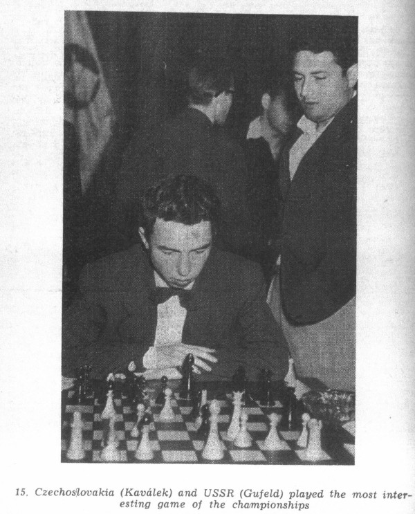 Kavalek during his legendary game vs Gufeld