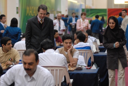 View at the game hall